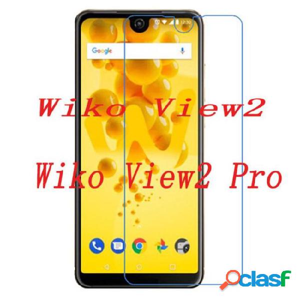 9h tempered glass 2.5d for wiko view 2 pro screen protector