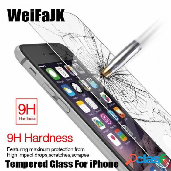 9h tempered glass for 6s 6 7 8 plus glass flim accessories