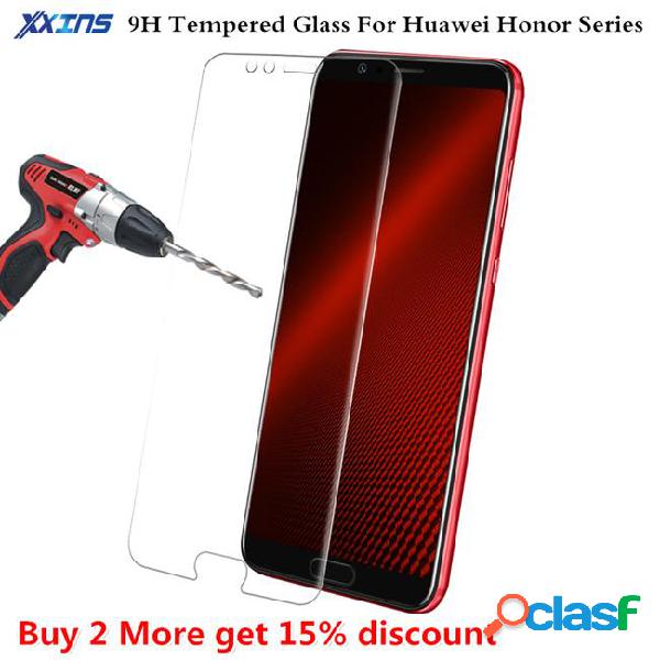 9h tempered glass for huawei y6 honor 8 9 lite v9 v10 6a 6x