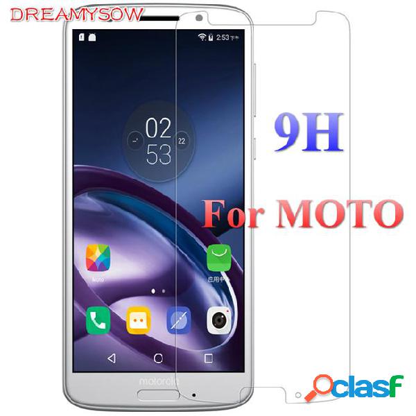 9h tempered glass for moto x5 g6 e5 play/plus z3play g3 g4
