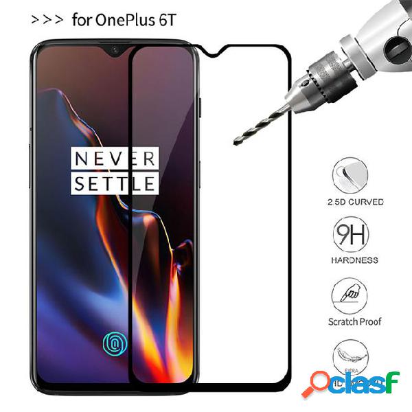 9h tempered glass for oneplus 6 6t 5 5t 3 3t 2.5d full cover