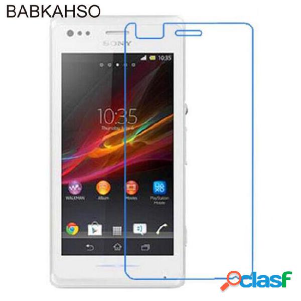 9h tempered glass for sony m c1904 c1905 dual c2004 c2005