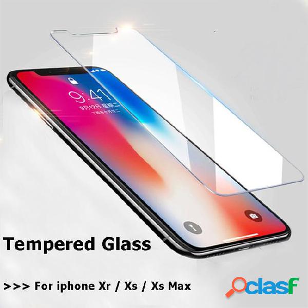 9h ultra-thin tempered glass for iphone xs max xr xs