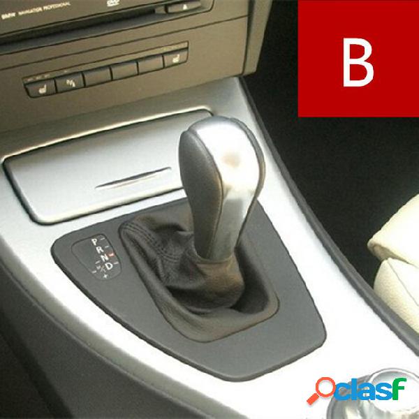Abs gear shift handle sleeve decoration cover trim for bmw 5