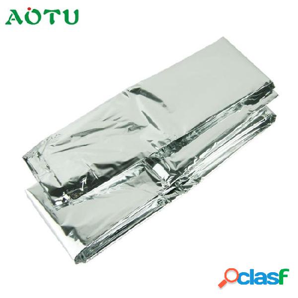 Activing 2017 silver thin emergency blanket survival rescue