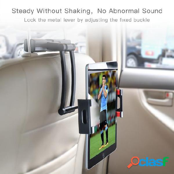 Adjustable car backseat holder cell phone tablet mount