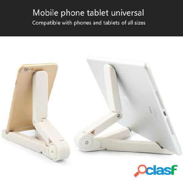 Adjustable desktop tablet stand holder foldable tripod