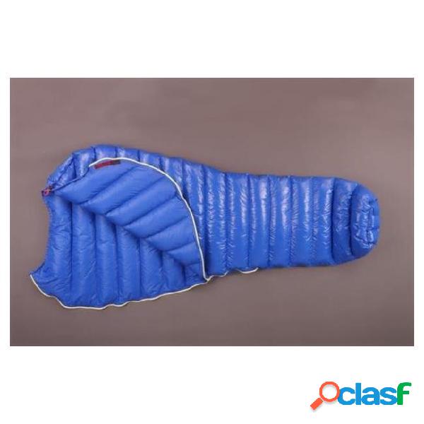 Aegismax lengthened blue wing mummy sleeping bag m2