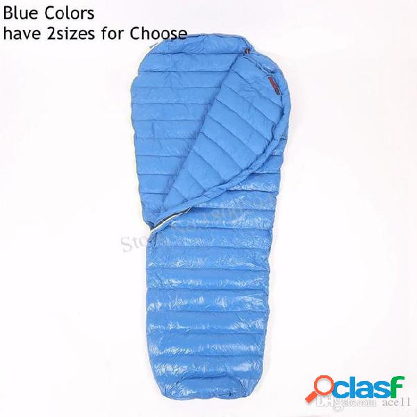 Aegismax m2 lengthened blue wing mummy sleeping bag