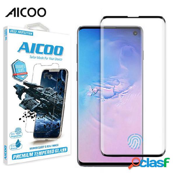 Aicoo 3d curved fingerprint sensor anti scratch screen