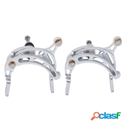 Aleación de aluminio delantera y trasera bicicleta C pinza