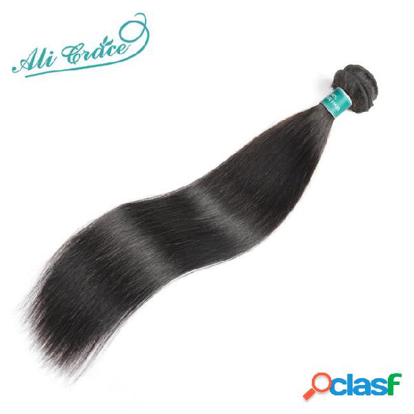 Ali grace hair brazilian straight human hair weave bundles