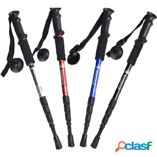 Aluminum alloy shock absorber t handle curved handle