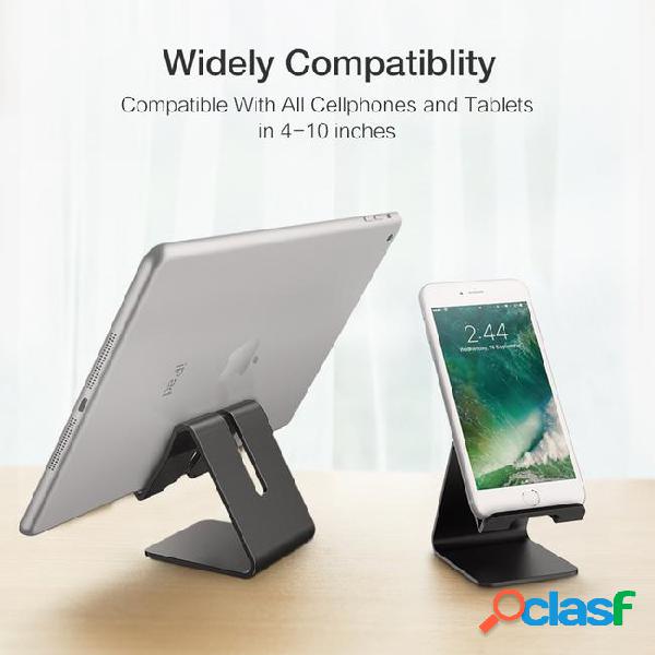 Aluminum metal phone holder desktop universal non-slip