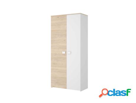 Amario DEKIT (90 x 52 x 205 cm - Melamina - Multicolor)