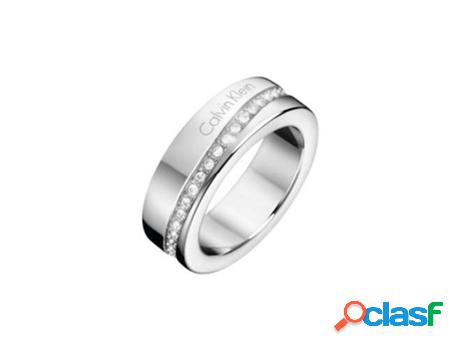 Anillo CALVIN KLEIN Hook (Acero Inoxidable - Plateado -