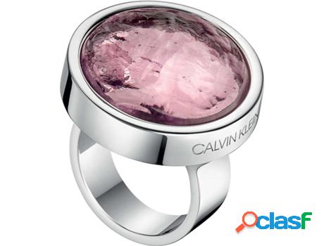 Anillo CALVIN KLEIN (Latón - Plateado - 17)