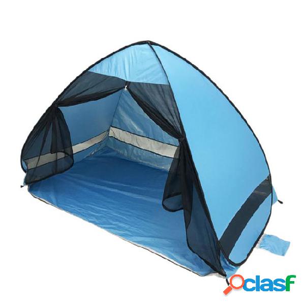 Anti-mosquito beach shade tent with gauze uv protection