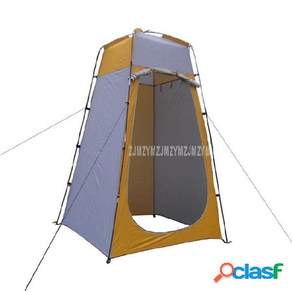 Anti-uv outdoor camping tent bath moving toilet shower