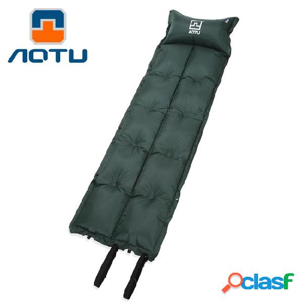 Aotu outdoor sleeping pad air mat mattress automatic camping