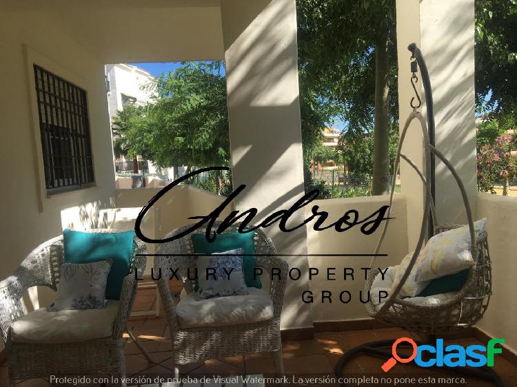 Apartamento con amplia terraza, tranquila urbanizacion con