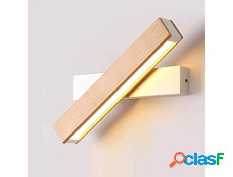Aplique a Parede Interna Led Branca Led 360 ° Rotativo