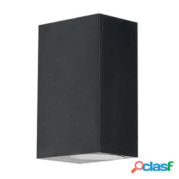 Aplique exterior luxform 8w negro koblenz