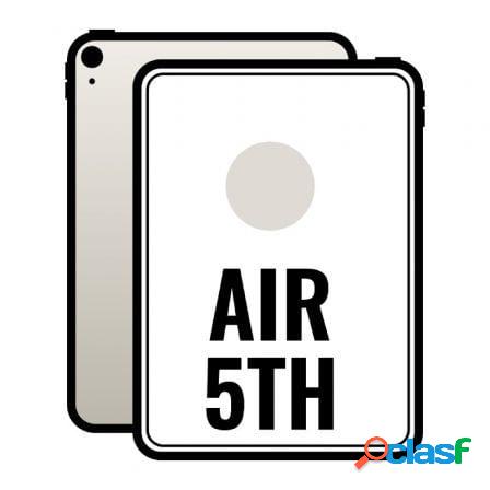 Apple ipad air 10.9 5th wi-fi cell/ 5g/ m1/ 64gb/ blanco