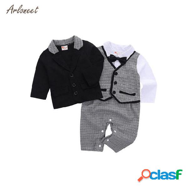 Arloneet 2019 baby boy clothes baby infant jumpsuit cotton