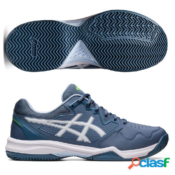 Asics gel dedicate 7 clay steel blue white 40,5