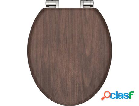 Asiento de Inodoro SCHÜTTE con Cierre Suave (43,5x37,5x5,5