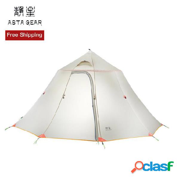 Astagear mountain home six perso circle tower pyramid tent