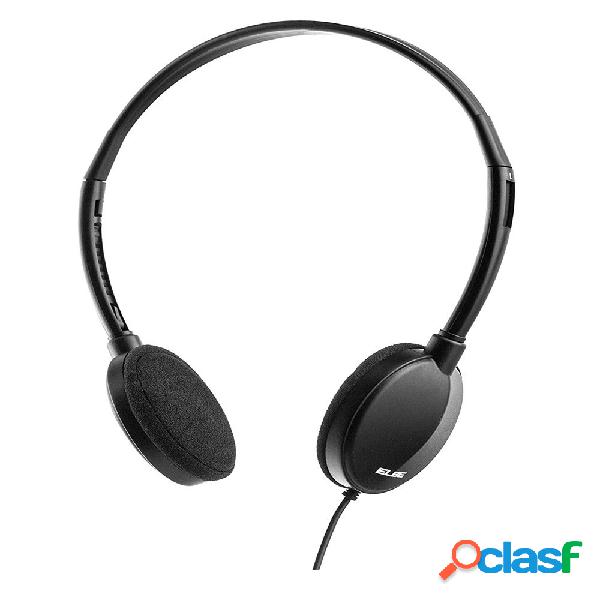 Auriculares ELBE AU-889-TV Negro 5m