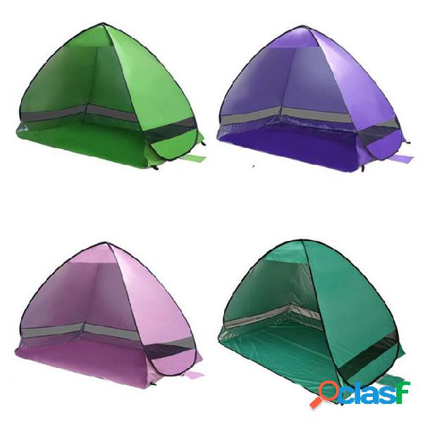 Auto pop up camping tents uv protection visor shelters for