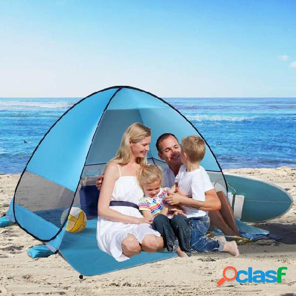 Automatic beach shade tent free to build speed open folding