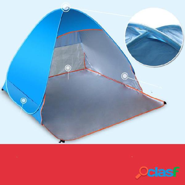 Automatic beach tent pop up open camping tent fishing hiking