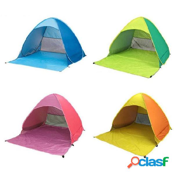 Automatic camping tent summer beach throw tent 2 persons