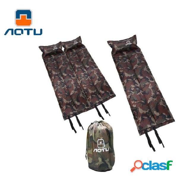 Automatic inflation camouflage ultralight inflatable bed