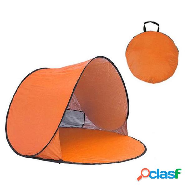 Automatic pop up instant portable outdoors beach tent sun