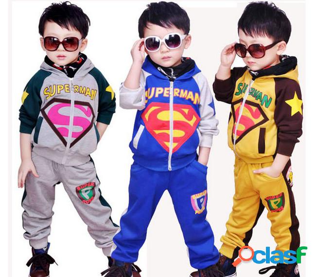Autumn kid clothing children outfits(coat + pants)korean