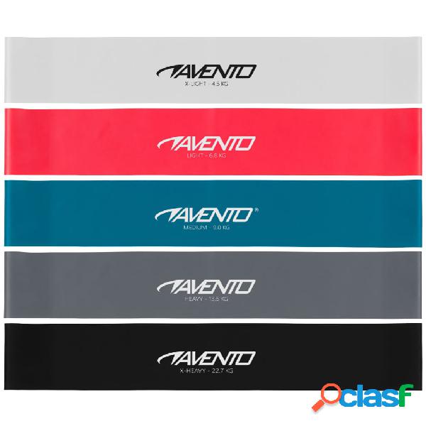 Avento Set de bandas de resistencia para fitness