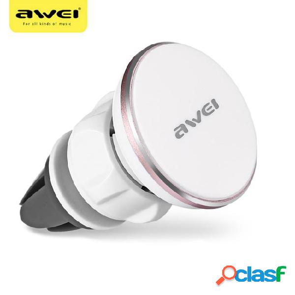 Awei x2 air vent magnetic car mount phone holder 360 degree