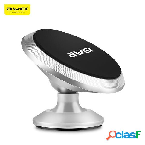Awei x6 magnetic car phone holder mount stand suction
