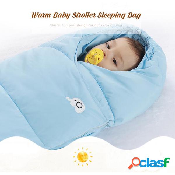Baby stroller sleeping bag winter warm sleepsacks robe