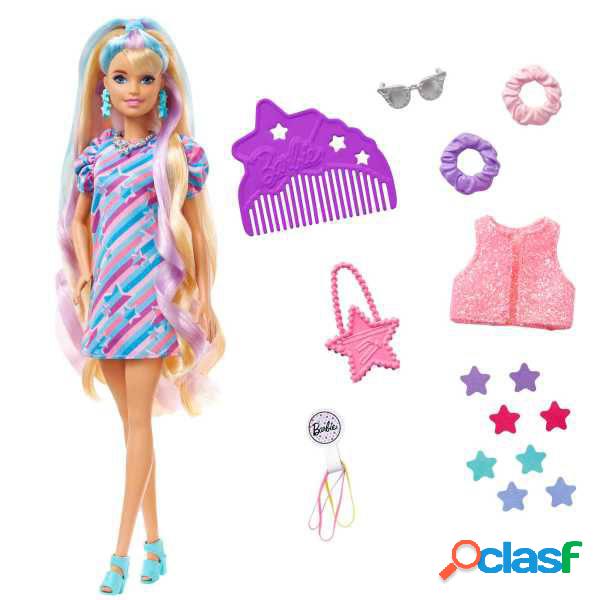 Barbie Totally Hair Pelo extralargo Estrella