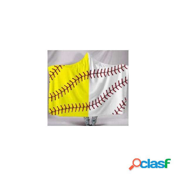 Baseball football blanket softball hooded blankets 200*150cm