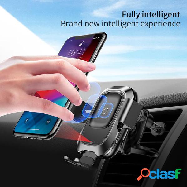 Baseus air outlet car wireless charger for iphone xs max xr