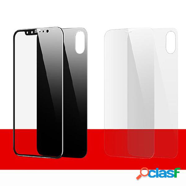 Baseus front back premium tempered film 3d full cover rear