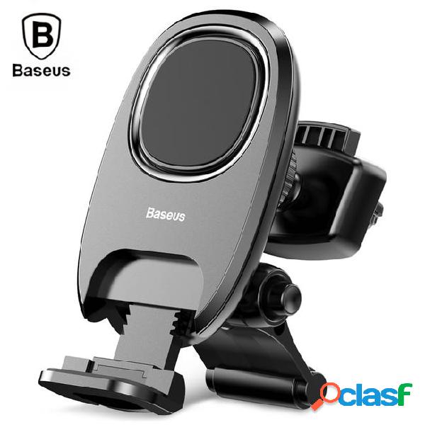 Baseus magnetic car mount phone holder compact rotation