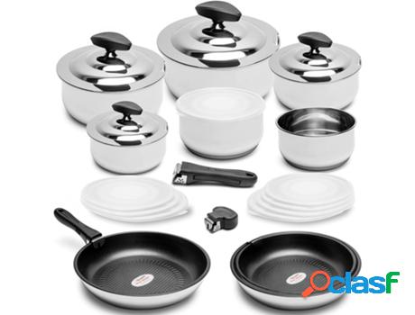 Baterías de Cocina CALLAWAY (16-20-24 cm - Acero Inoxidable
